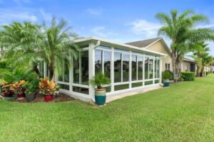 Custom sunroom enclosure installation by Vision Sunrooms in Menifee, CA